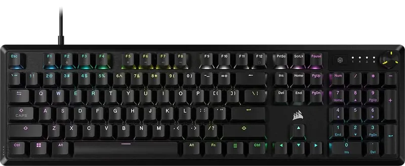 CORSAIR K70 RGB CORE MECHANICAL GAMING KEYBOARD BACKLIT RGB LED CORSAIR MLX RED BLACK CH-910971E-NA