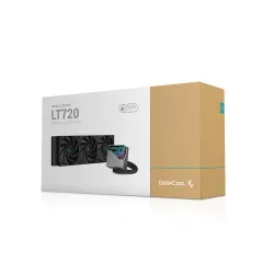 Deepcool LT720 360mm High-Performance Liquid CPU Cooler - Black (R-LT720-BKAMNF-G-1)