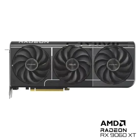 ASUS Prime Radeon RX 9060 XT 16GB GDDR6 OC Edition Graphic Card PRIME-RX9060XT-O16G (Free NZXT Mouse)