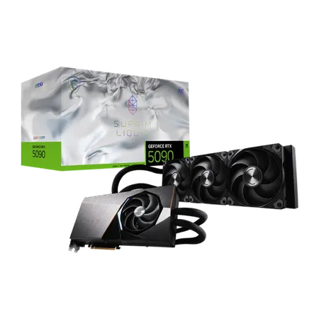 MSI GeForce RTX 5090 Suprim Liquid SOC 32GB Nvidia Graphic Card