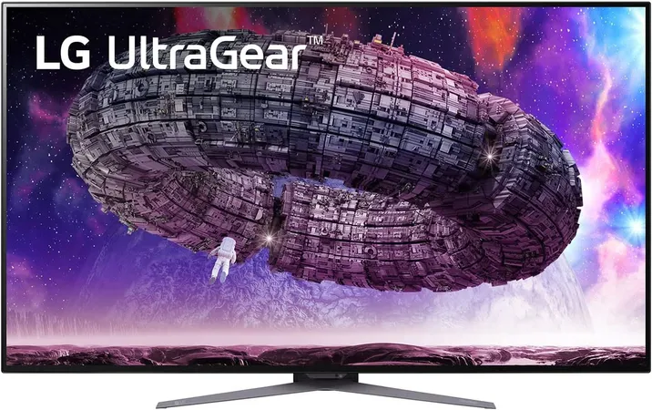 LG ULTRAGEAR 48 INCH 48GQ900-B UHD OLED WITH G-SYNC GAMING MONITOR