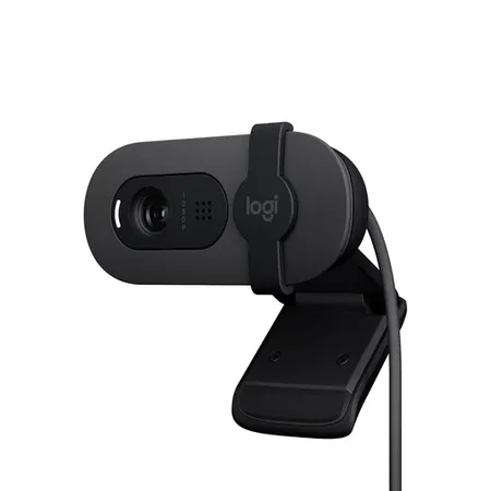 Logitech BRIO 100 USB-A 1080p FHD Webcam with Privacy Shutter and Built-in Mic - Rose