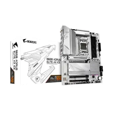 Gigabyte B650 AORUS Elite AX ICE AM5 DDR5 Motherboard