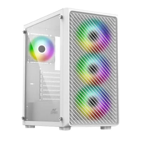 ANT ESPORTS 211 AIR MID-TOWER ATX CABINET WHITE