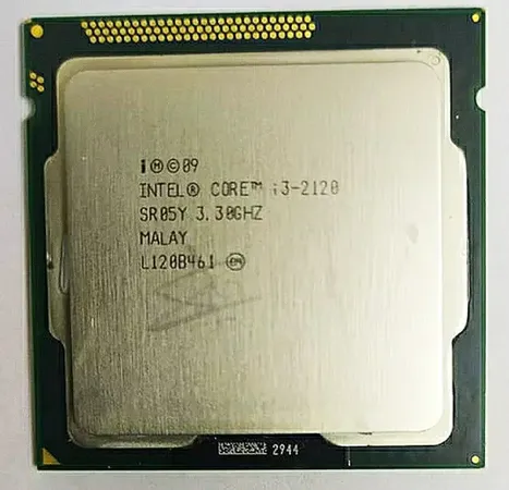 Intel i3-2120 3.3 GHz LGA 1155 Socket 2 Cores 4 Threads 3 MB Smart Cache Desktop Processor