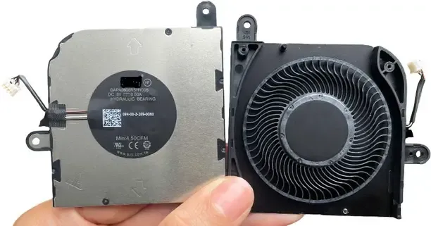 us info Laptop CPU Fan For DELL Latitude 5420 0HX40M HX40M DFS5K12304363T FN71 DC5V 0.5A Cooling Fan Laptop Cooler
