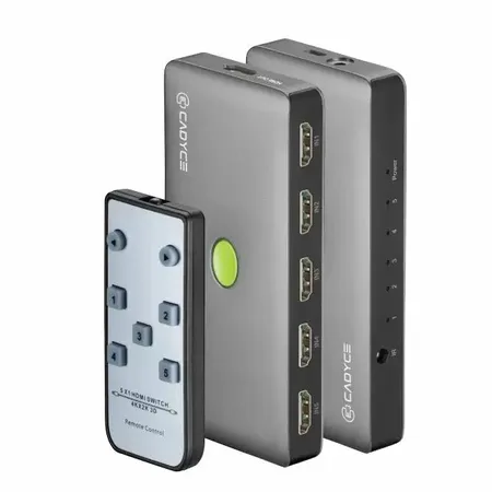 Cadyce CA-5HDS PLUS 5 x 1 HDMI Splitter with 4K Support