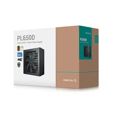 Deepcool PL650D 650 Watts 80 Plus Bronze ATX 3.0 Non-Modular Power Supply Unit SMPS