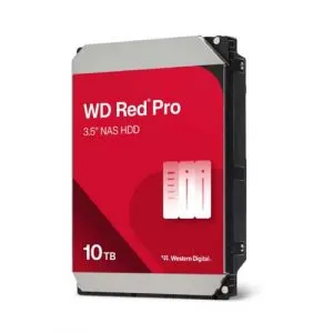 Western Digital Red Pro 10TB 3.5 inch 7200 RPM 512MB Cache NAS Internal Hard Drive WD103KFBX