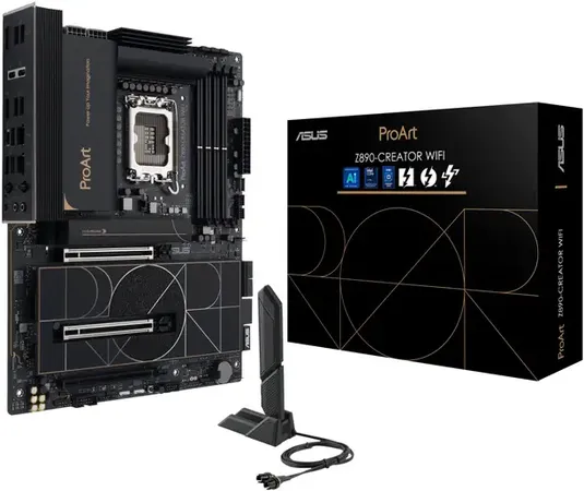 ASUS ProArt Z890-Creator WIFI LGA 1851Socket ATX Intel Z890 Chipset DDR5 Motherboard for Desktop