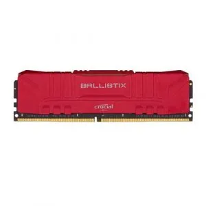 Crucial Ballistix 8GB DDR4-3600 Desktop Gaming Memory (Red) BL8G36C16U4R