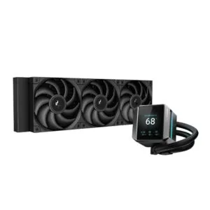 DeepCool MYSTIQUE 360 ARGB 360mm All in One Anti-Leak CPU Liquid Cooler-White