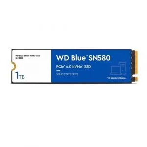 Western Digital Blue SN580 1TB M.2 NVMe Internal SSD WDS100T3B0E