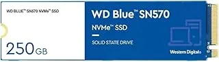 Western Digital WD Blue SN570 NVMe 250GB, Upto 3300MB/s, with Free 1 Month Adobe Creative Cloud Subscription, 5 Y Warranty, PCIe Gen 3 NVMe M.2 (2280), Internal Solid State Drive (SSD) (WDS250G3B0C)