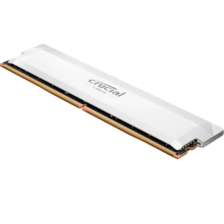 Crucial Pro Overclocking 16GB DDR5 6000MHz UDIMM Desktop Memory White CP16G60C36U5W