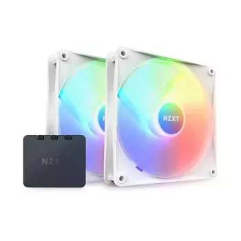 NZXT F140 RGB Core 140mm Twin Pack White (RF-C14DF-W1)