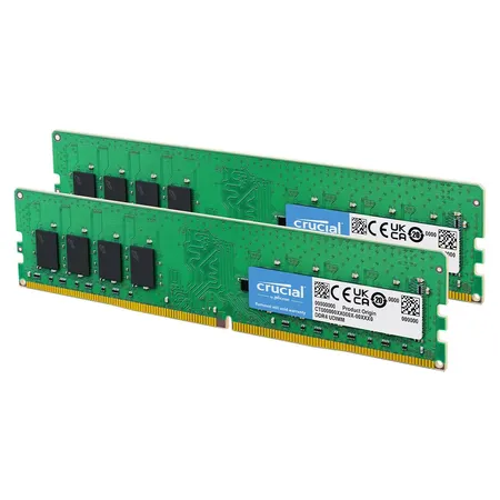 CRUCIAL 32GB KIT (2X16GB) DDR4-3200 UDIMM CL22 DESKTOP RAM CT2K16G4DFRA32A
