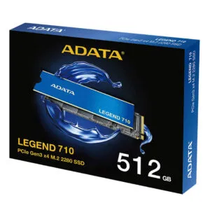 ADATA 512GB LEGEND 710 PCIe Gen3 x4 M.2 2280 Internal SSD