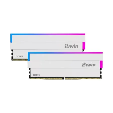 Biwin White Opal DW100 DDR5 RGB RAM 64GB (32GBx2) 6000MHz CL30