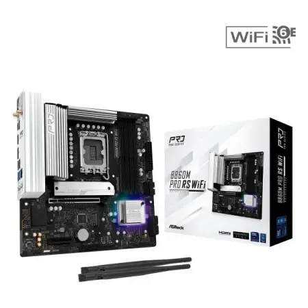 ASRock A620M Pro RS WiFi Motherboard A620M-PRO-RS-WIFI