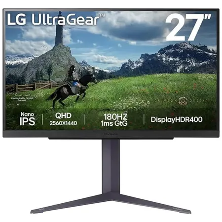 LG UltraGear 27GS85Q-B 27" 200Hz OC QHD Nano IPS Gaming Monitor DisplayHDR 400