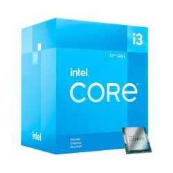 Intel Core 12th Gen i3-12100F LGA1700 Desktop Processor 4 Cores up to 4.3GHz 12MB Cache