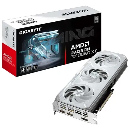 Gigabyte Radeon RX 9060 XT GAMING OC ICE 16GB Graphics Card