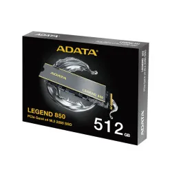 Adata 512GB LEGEND 850 PCIe Gen4 x4 M.2 2280 Internal SSD