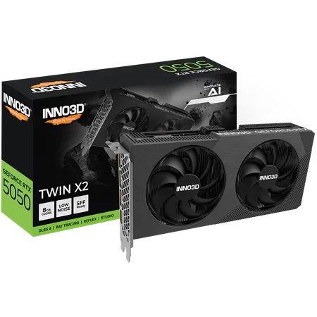 INNO3D RTX 5050 Twin X2 8GB GDDR6 Graphics Card