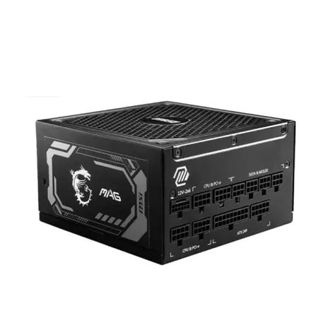 Msi Mag A1250GL Pcie5 1250W 80 Plus Gold Fully Modular Power Supply (MAG A1250GL PCIE5)
