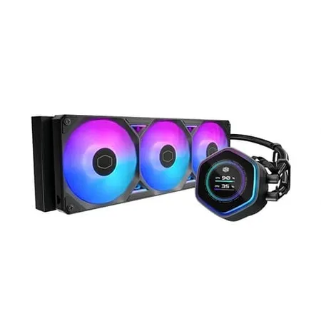 Cooler Master MasterLiquid Atmos II LCD 360mm ARGB CPU Liquid Cooler (MLX-D36M-A25SZ-L1)