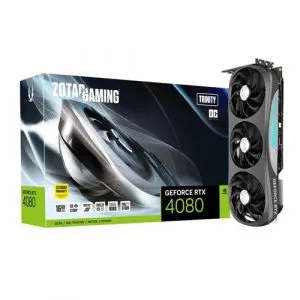 ZOTAC GAMING GeForce RTX 4080 16GB Trinity OC Graphic Card (ZT-D40810J-10P)