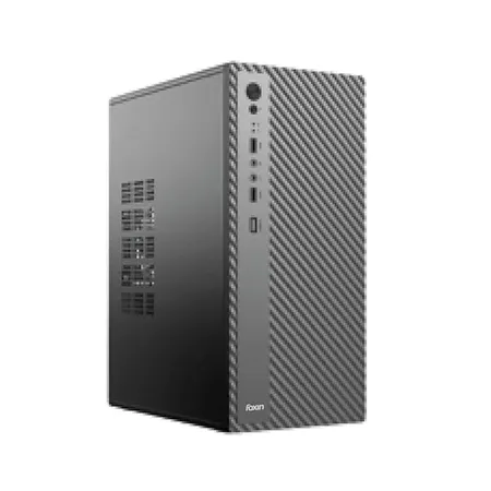 Foxin NEX 1 Series Mini Tower CComputer Case Mini ITX Micro ATX Compatible with 500W Supply