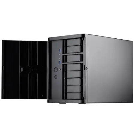 SILVERSTONE DS380B Premium ITX Mini Tower Cabinet ( Black )