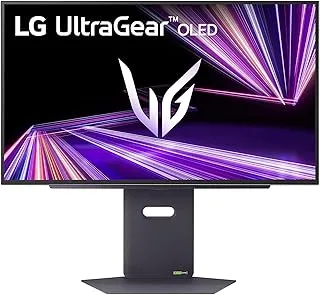 LG 27GX790A-B 27-inch Ultragear OLED Gaming Monitor QHD 1440p 480Hz, 0.03ms, DisplayPort 2.1, True Black 400, NVIDIA G-Sync, AMD FreeSync Premium Pro, HDMI, USB, Tilt/Height/Swivel/Pivot Stand, Black