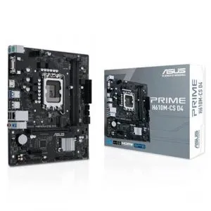 Asus Prime H610M-CS DDR5 Intel LGA 1700 mATX Motherboard Supports Intel 12th, 13th & 14th Gen Processors