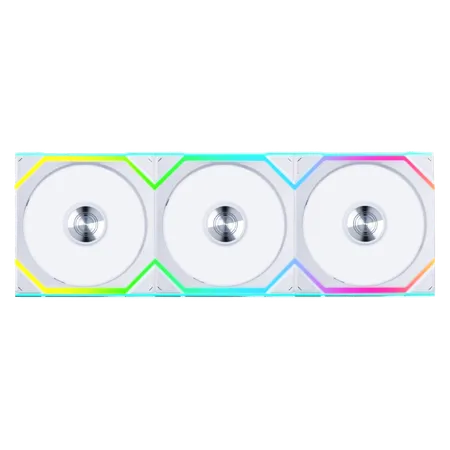 Lian Li 120mm UNI FAN SL Wireless ARGB Reverse Blade Case Fan (Black, 3-Pack)