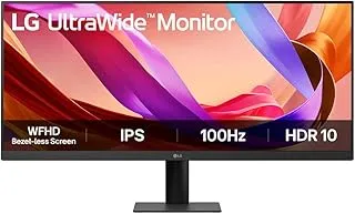 LG UltraWide Monitor 29U511A – 29” WFHD (2560x1080) IPS Display, 100Hz, sRGB 99%, HDR10, Eye Care, Height Adjustable Stand, 21:9 Ultrawide Screen for Multitasking, Home Office