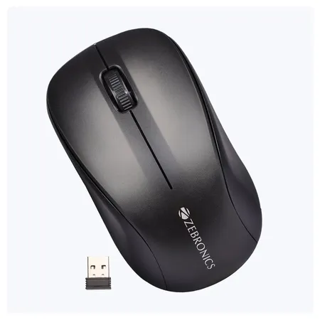 MOUSE ZEBRONICS WIRELESS (CURVE)