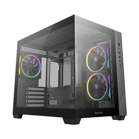 DEEPCOOL CG330 3F ARGB MATX Mid Tower Cabinet ( Black )