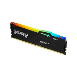 Kingston Fury Beast RGB 16GB DDR5 RAM 5600MHz CL40 UDIMM Desktop Memory - Black
