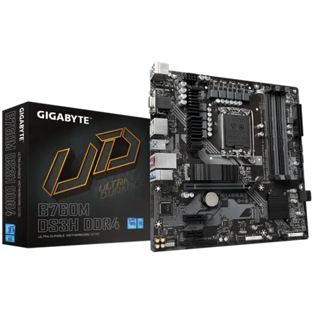 Gigabyte B760M DS3H GEN5 Intel B760 LGA1700 DDR5 Micro-ATX Motherboard