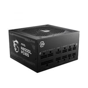 Msi Mag A850GL Pcie5 Atx 3.1 850 Watt 80 Plus Gold Fully Modular Power Supply (MAG-A850GL-PCIE5)