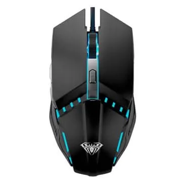 AULA S31 Wired Ergonomic Gaming Mouse Black
