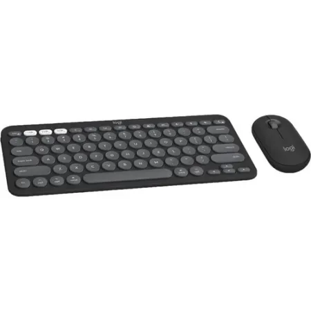 Logitech Pebble 2 Wireless Keyboard and Mouse Combo For Mac (Blue)