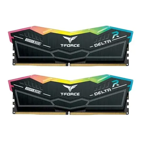 TEAMGROUP T-Force Delta RGB 64GB ( 32GB x 2 ) 6400MHz DDR5 RAM ( Black ) ( CL40 )
