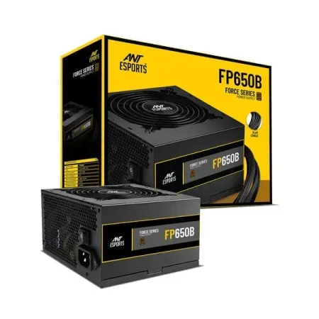 Ant Esports FP650B 650 Watt 80 Plus Bronze Power Supply With Active Pfc (FP650B)