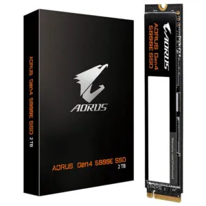 GIGABYTE AORUS Gen4 5000E 2TB 4.0 NVMe M.2 Internal SSD