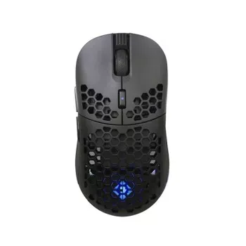 COSMIC BYTE Kilonova 3370IC Pro X-Light Wireless Ambidextrous Gaming Mouse ( 2000DPI / 7 Macro Buttons ) ( Black )
