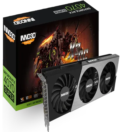INNO3D GeForce RTX 4070 Super X3 OC 12GB Nvidia Graphic Card